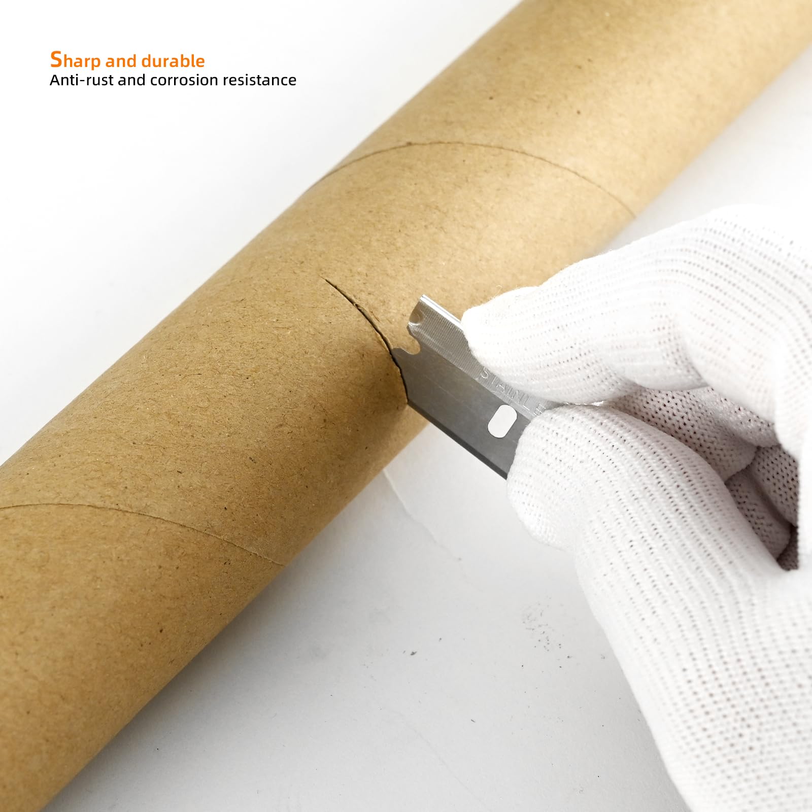 EHDIS blades individually wrapped with antirust paper for safe storage