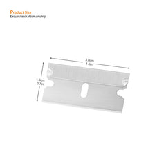 EHDIS stainless-steel single-edge blades for paint scrapers deliver long-lasting durability