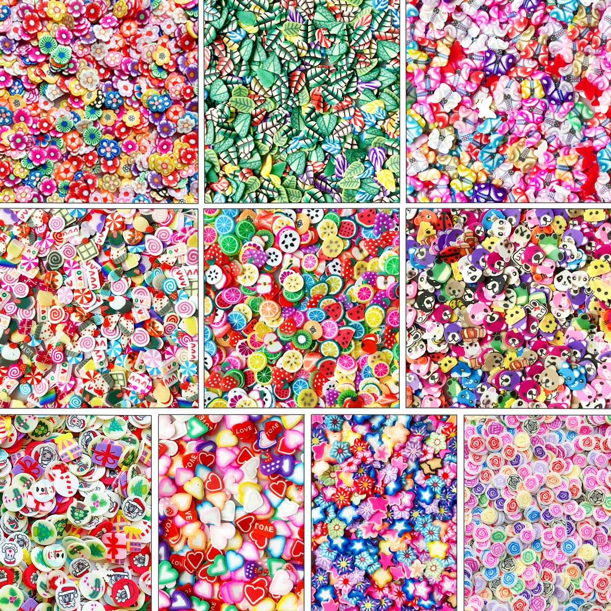 EHOPE fruit slices close-up for DIY nails and crafts