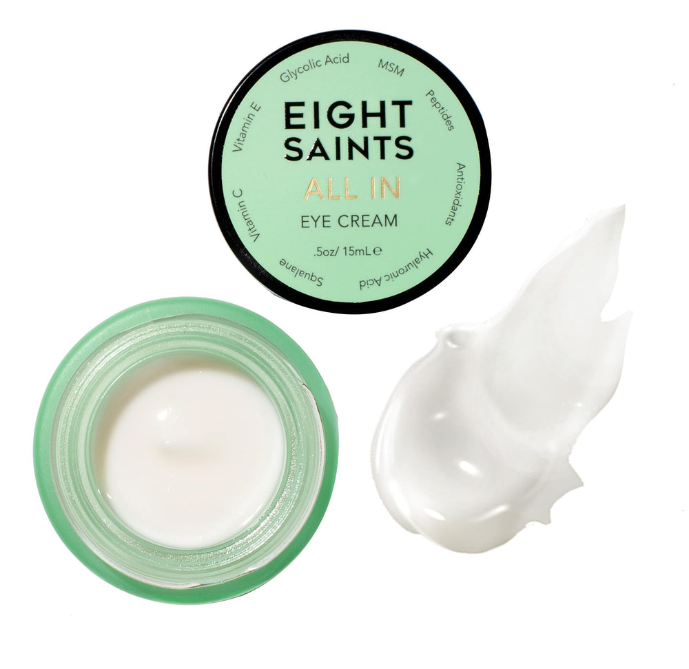 Eight Saints eye cream with green tea and vitamin C