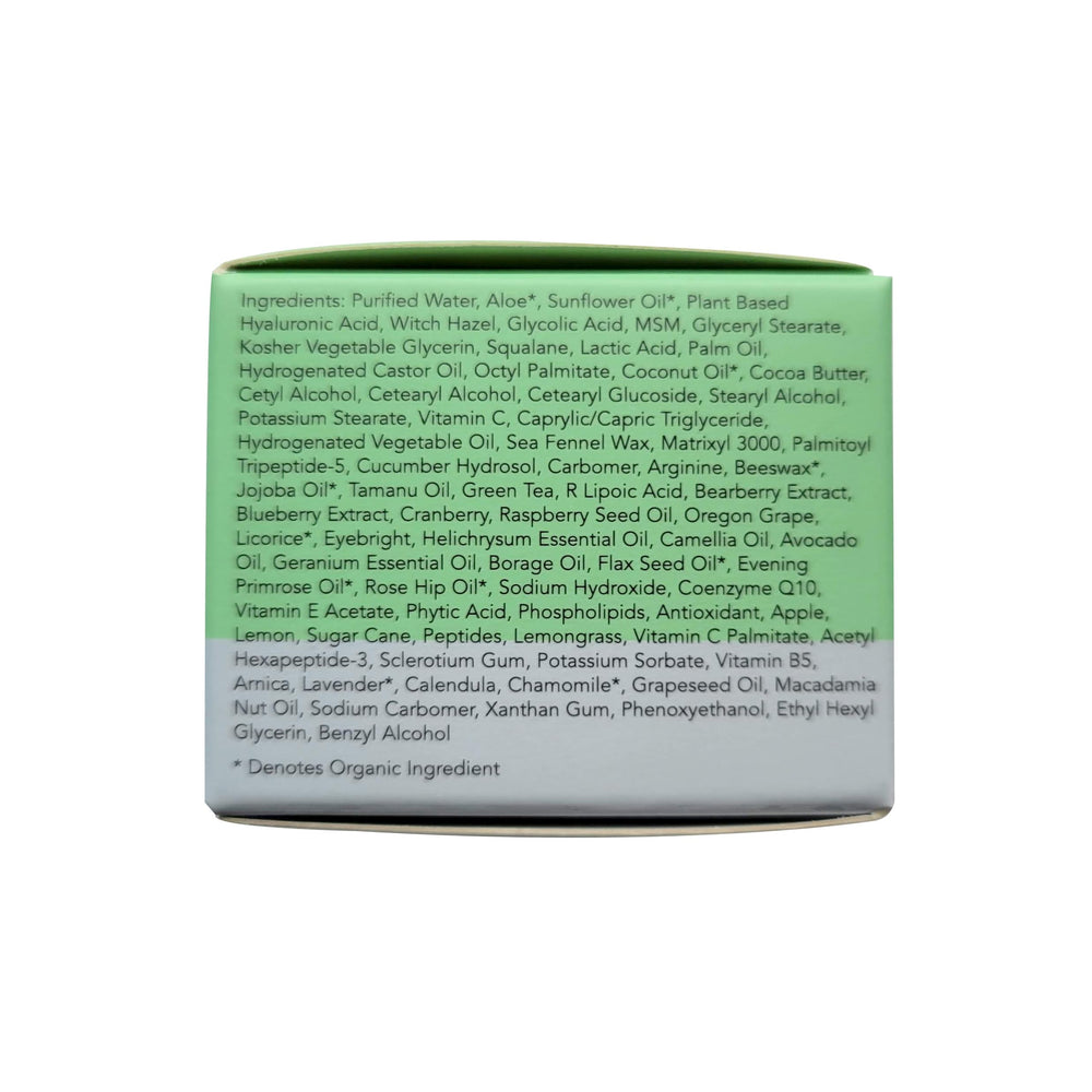 Made in Maine Eight Saints eye cream bottle on shelf