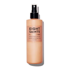 Eight Saints Island Time bottle front view for everyday hydration.