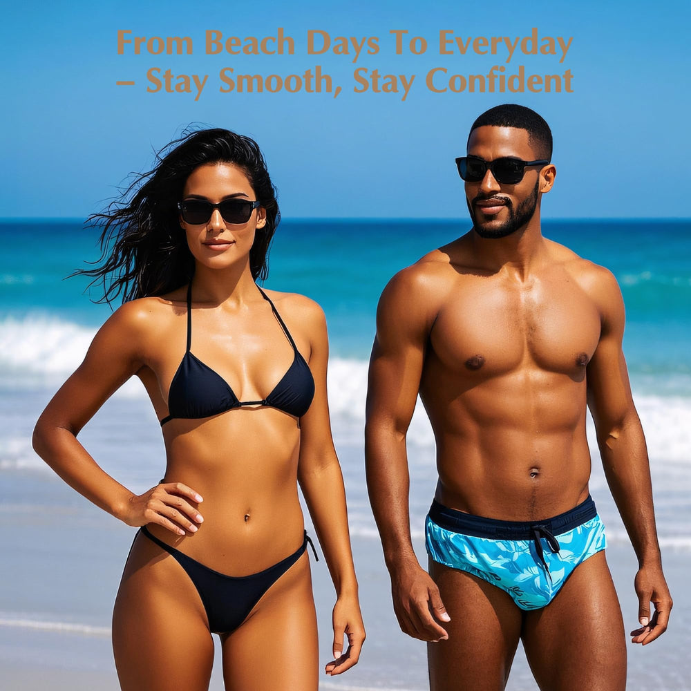EiLVEEY travel-friendly bikini trimmer kit ready for trips.