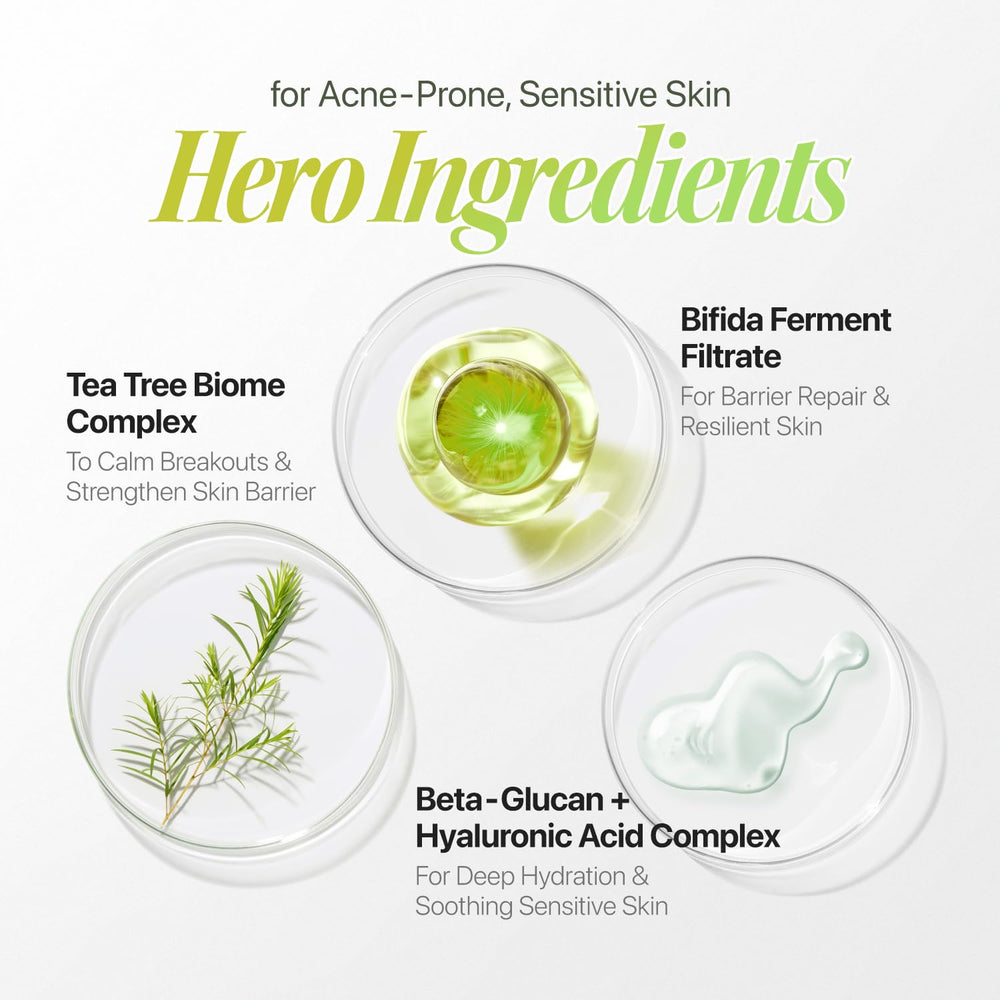 EIOM Trouble Patch Mask full-face sheet demonstrates comprehensive coverage for sebum lift potential