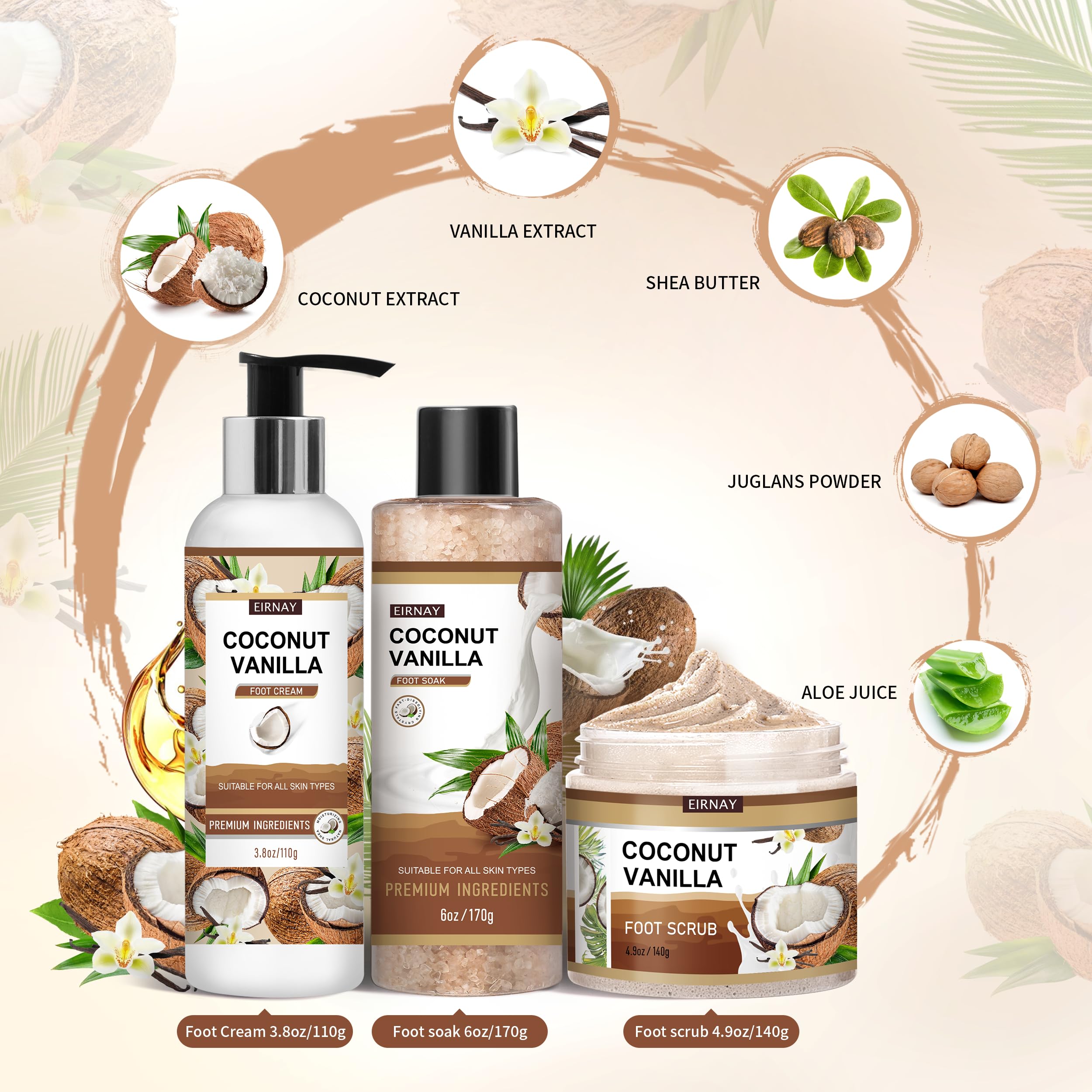 EIRNAY soft feet outcome after use suggests baby-soft feel and comfort