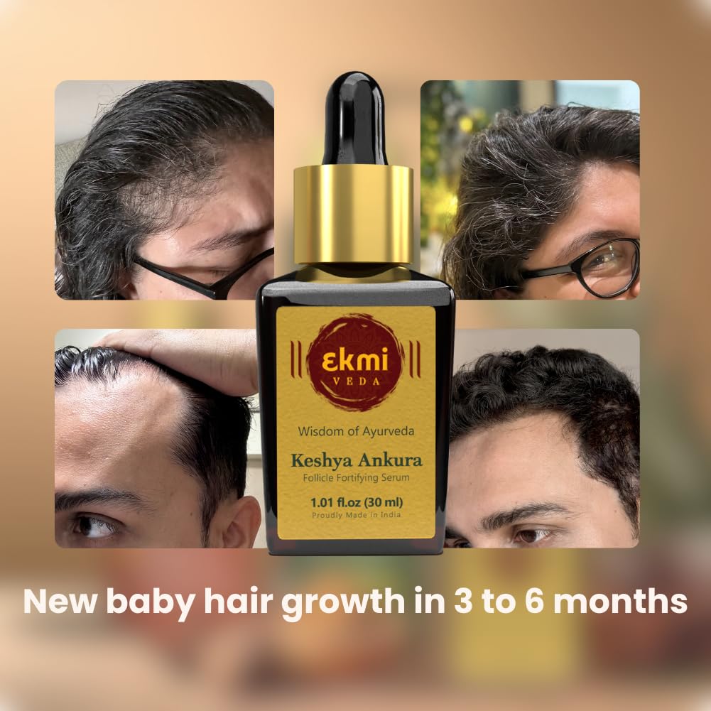Silicone-free, dermatologist-tested EKMIVEDA formula suitable for sensitive skin
