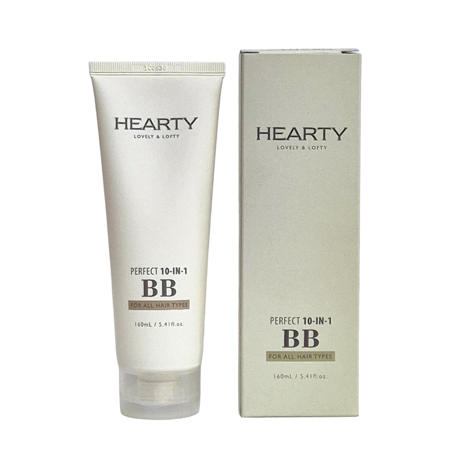 Elabore Hearty Perfect 10-in-1 BB bottle for frizz control and shine.