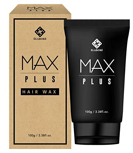 Elabore MAX Plus Hair Wax 100ml tube close-up showing travel-ready packaging for on-the-go grooming