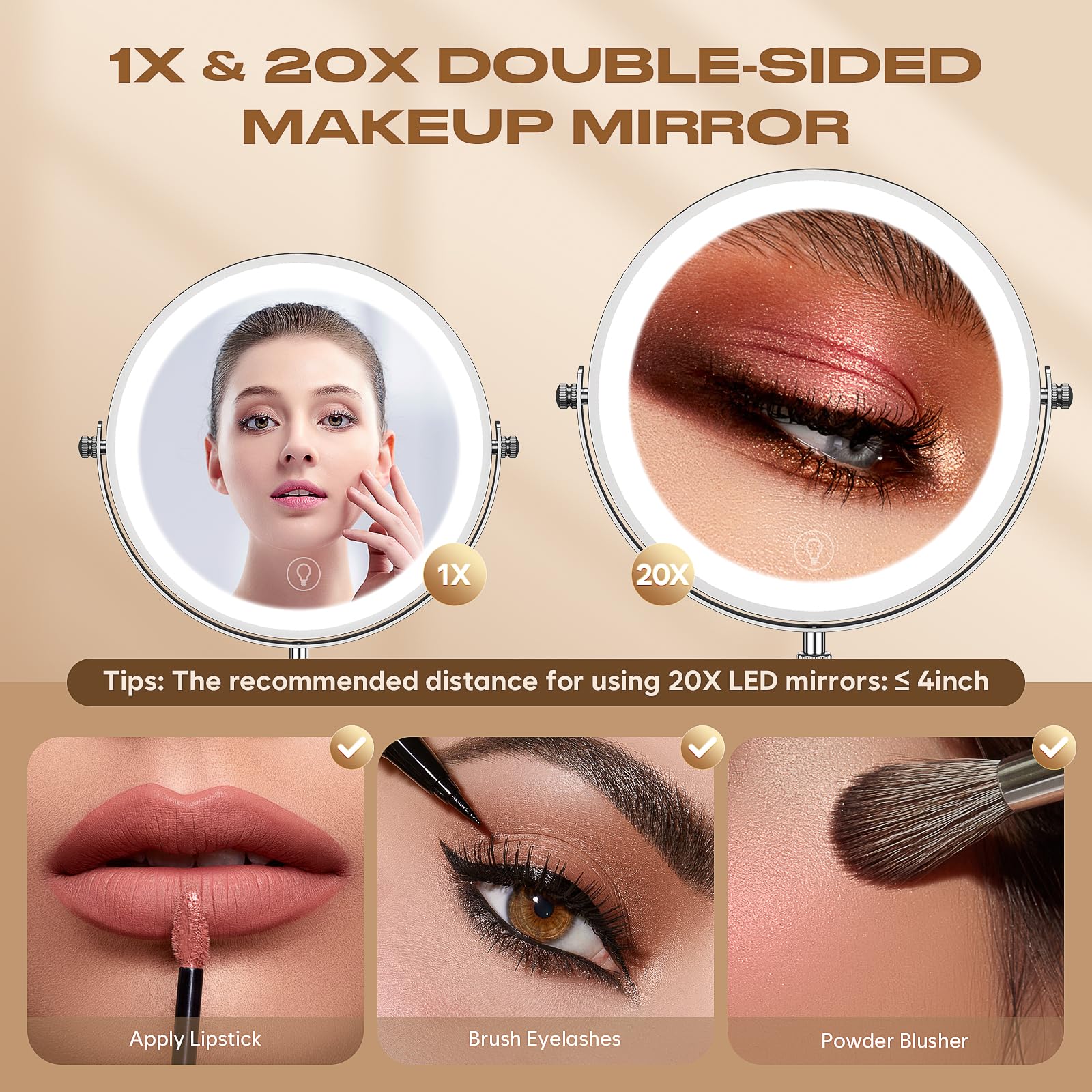 Elasound 360-degree swivel keeps reflection at the perfect angle
