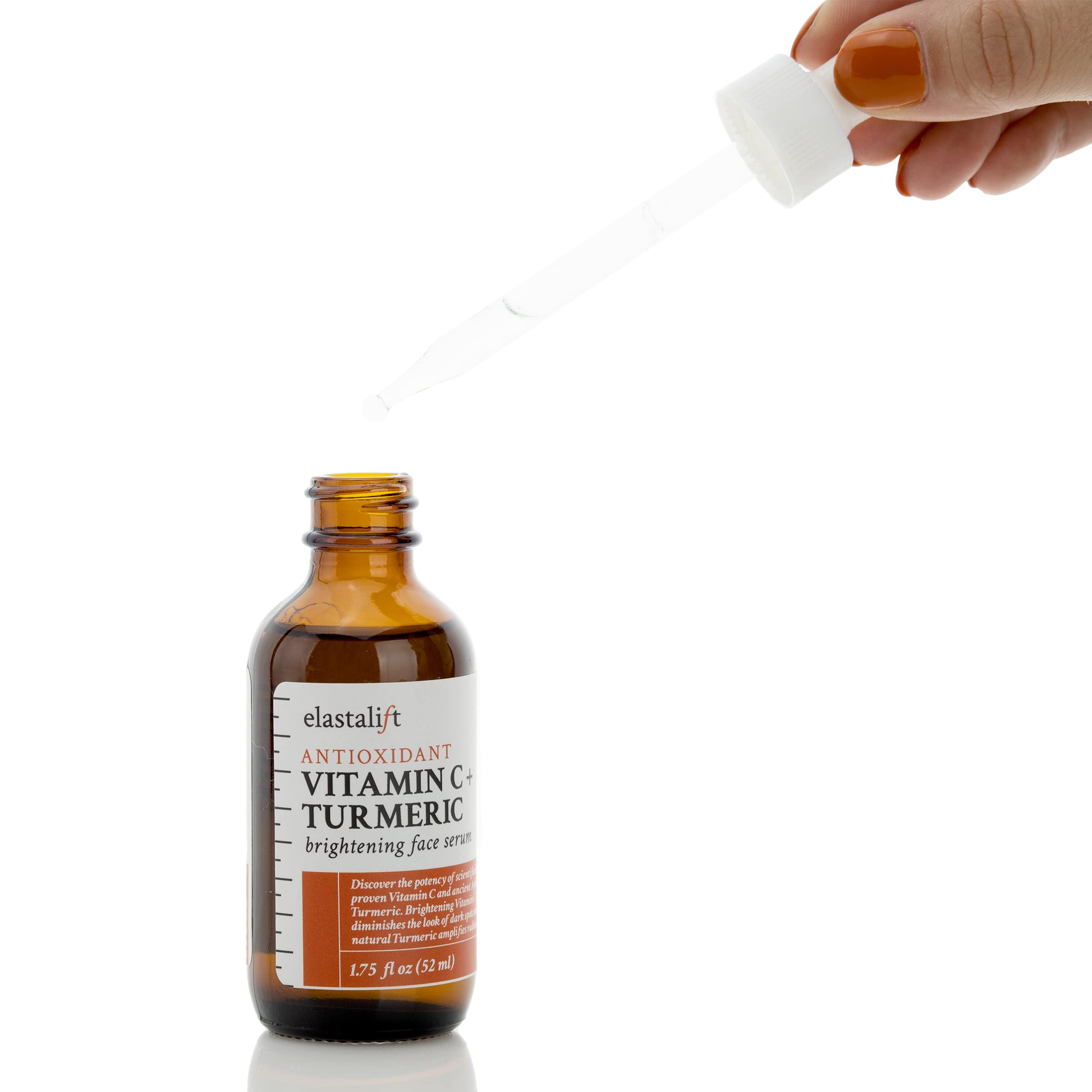 Elastalift bottle on marble counter ready for daily hydration and skincare ritual.
