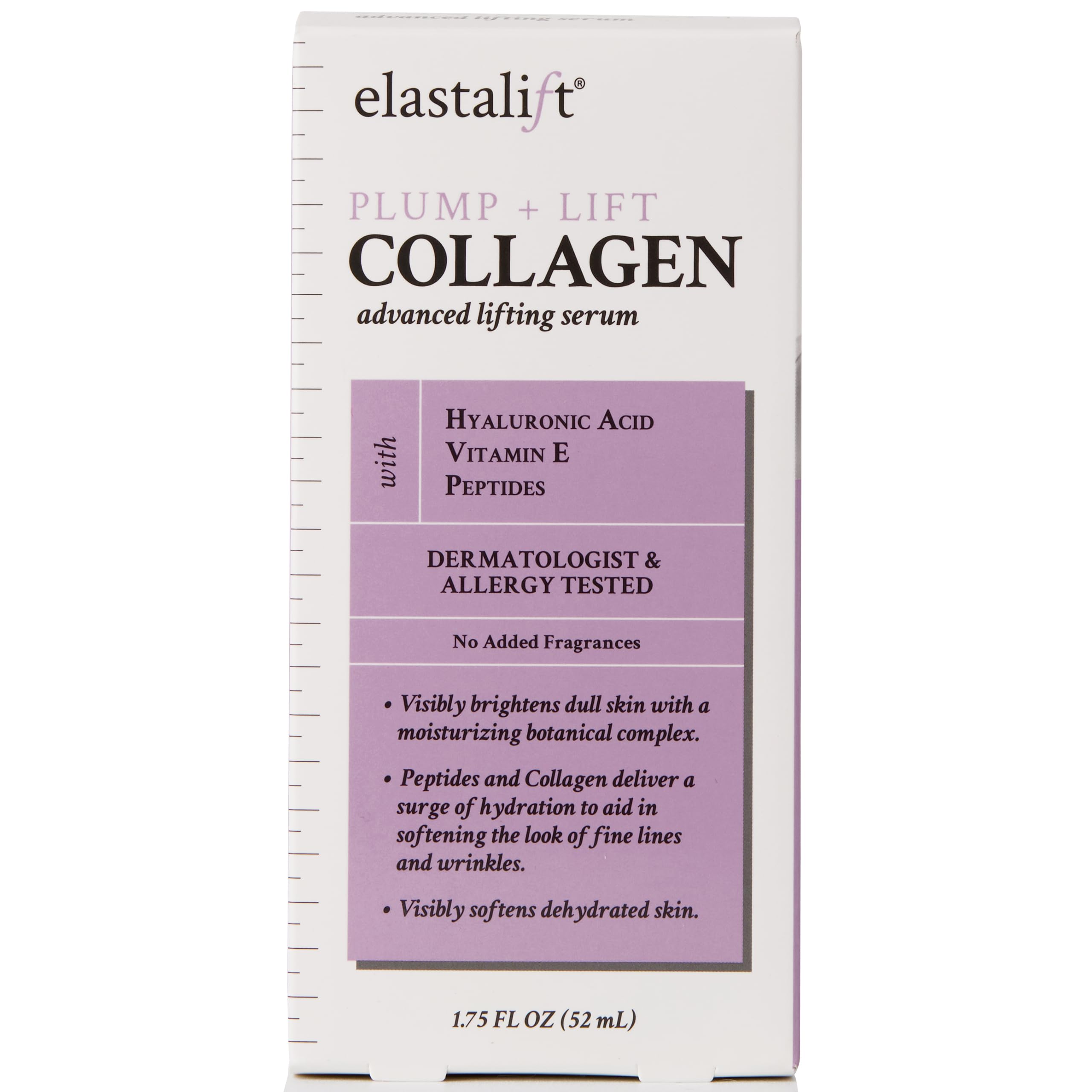 Elastalift collagen serum safe for sensitive skin demonstrates gentle, irritation-free formulation