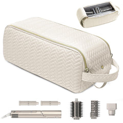 ELCUPA large hair tools travel bag with Shark FlexStyle fit keeps tools organized on the go