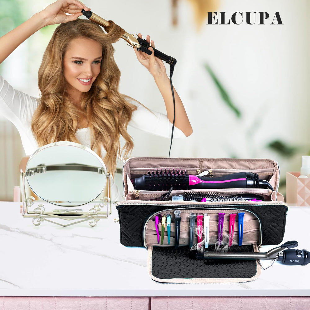 ELCUPA large-capacity organizer suited for business trips and vacations