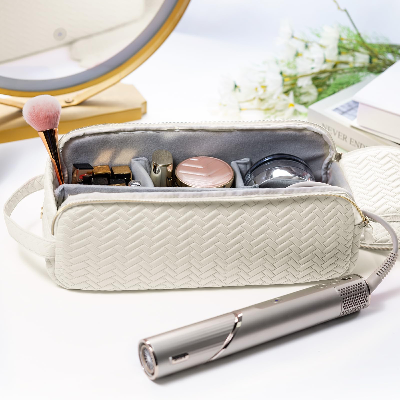 ELCUPA sturdy zippers and stitching endure frequent travel