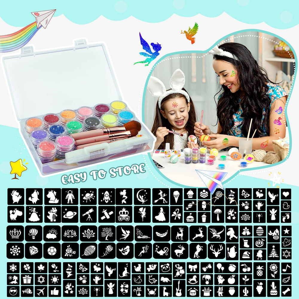 Eleanore's Diary stencil collection enables creative mix-and-match designs