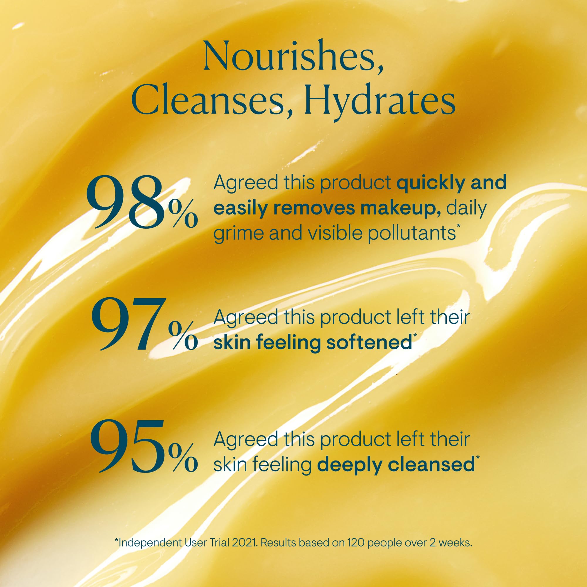  Balm removes makeup with water-resistant formulas, demonstrating effective cleansing of waterproof makeup