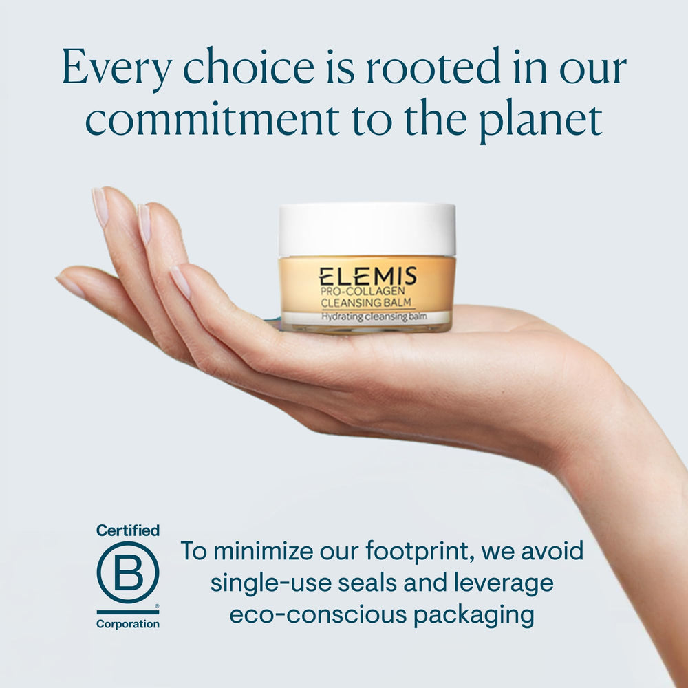 Soft, nourished skin after using ELEMIS cleansing balm.