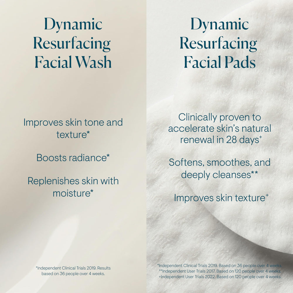 Elemis Dynamic Duo Kit cleanser foam closeup highlights creamy lather for refreshed skin.