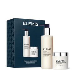 Elemis Dynamic Duo Kit daily gel cleanser bottle delivers a refreshing cleanse for radiant skin.