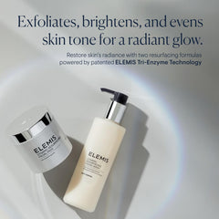 Elemis Dynamic Duo Kit exfoliating pads tubes show gentle resurfacing for smoother texture.