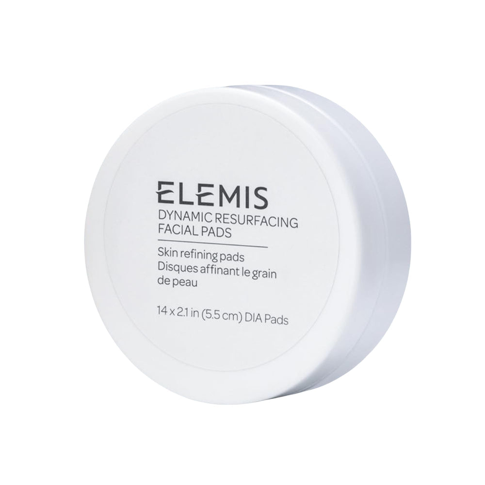 Elemis Dynamic Resurfacing Pads packaging signals gift-ready travel set for skincare gifting.