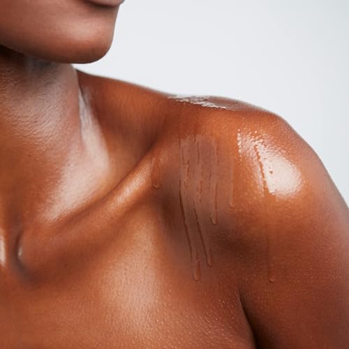 ELEMIS Frangipani Monoi body oil applied to skin for smooth, conditioned texture