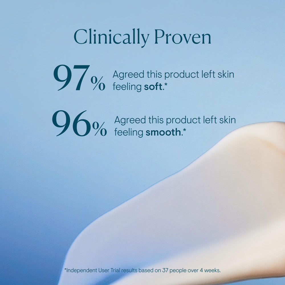 ELEMIS Frangipani Monoi shower cream in a daily-use bathroom scene.