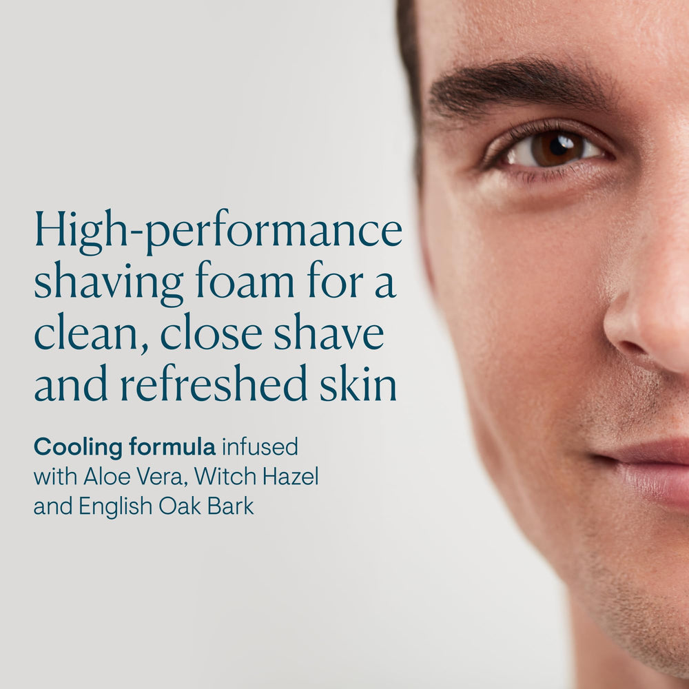 Creamy lather from ELEMIS Ice Cool Foaming Shave Gel for smooth glide