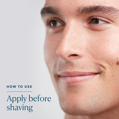 ELEMIS packaging image showing travel-friendly shave gel tube