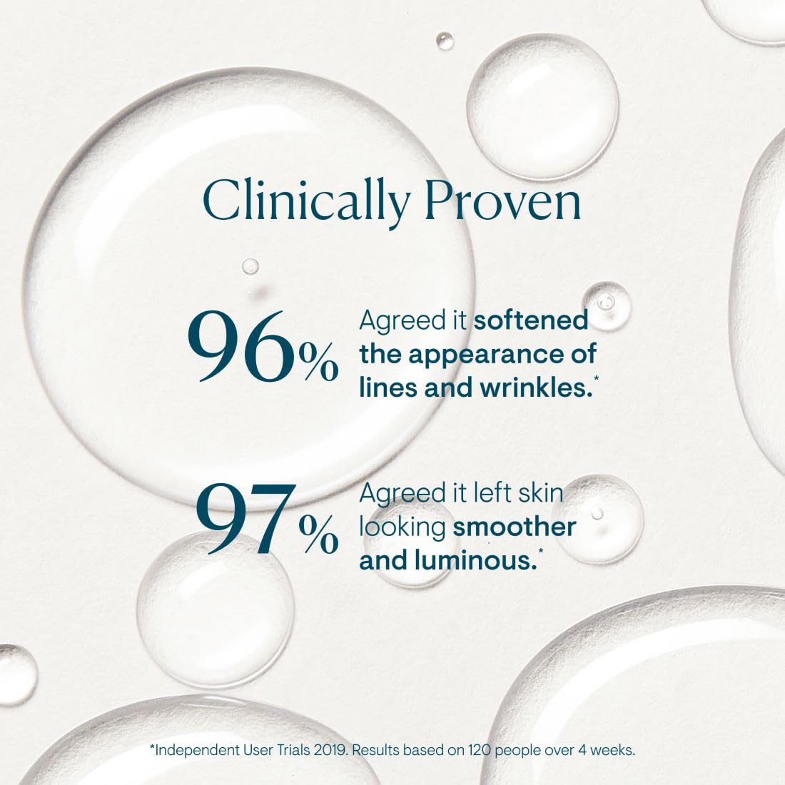 ELEMIS lightweight formula absorbs fast without leaving a sticky residue.