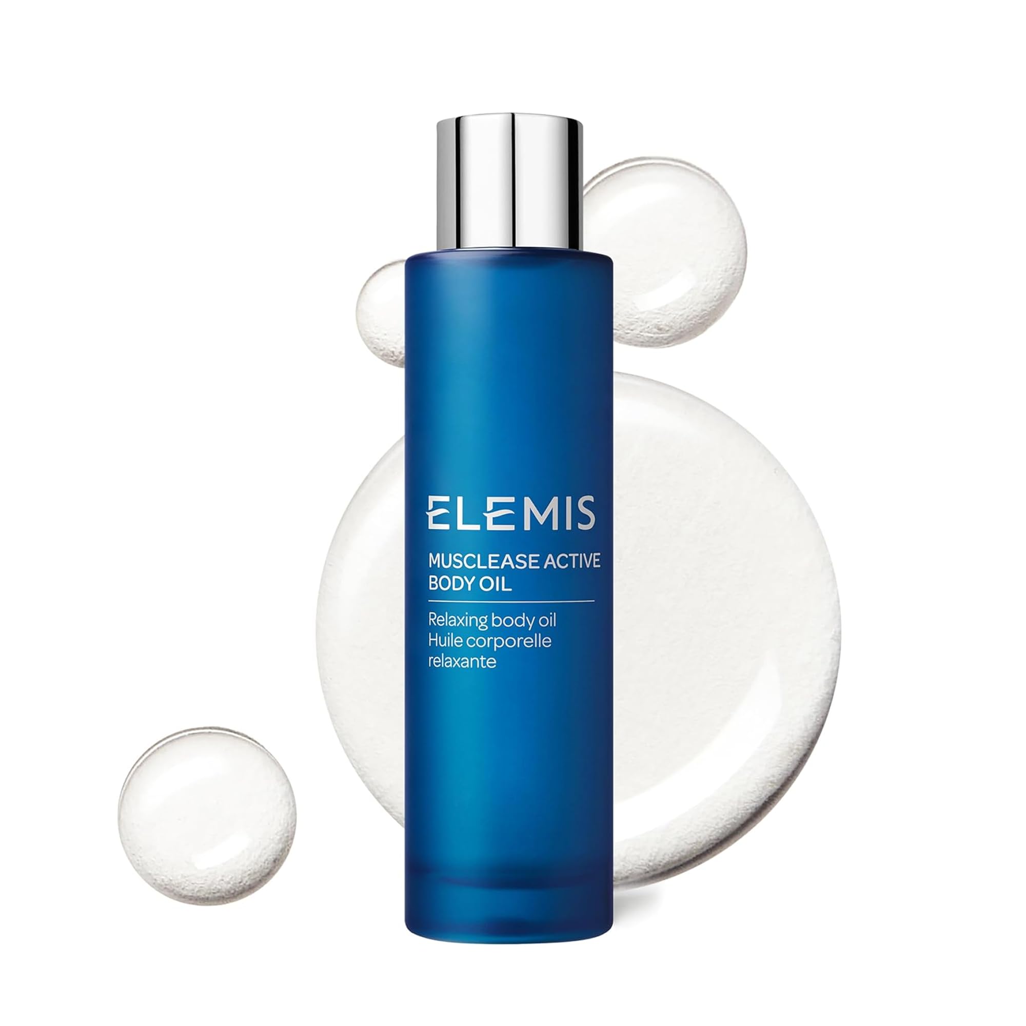 ELEMIS Musclease bottle pours for quick post-workout relief