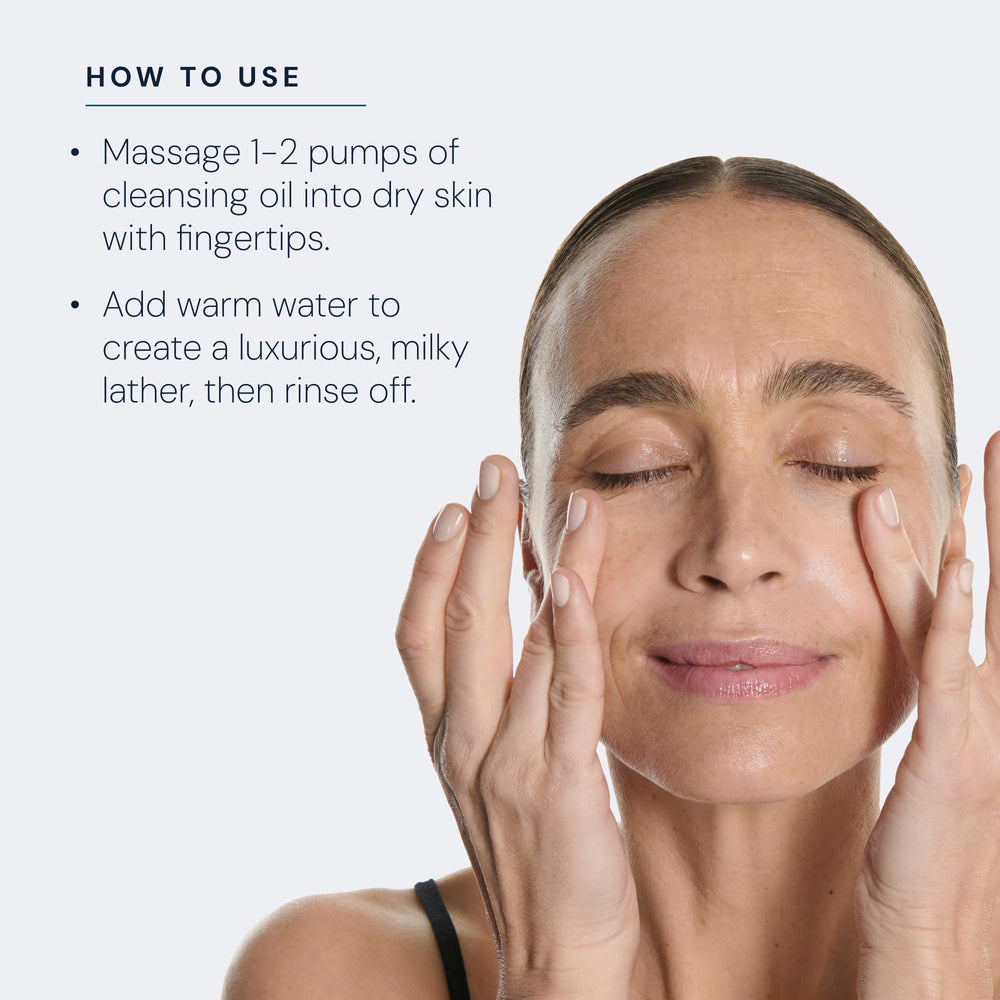 After-use glow from Elemis Nourishing Omega-Rich Cleansing Oil hints at hydration