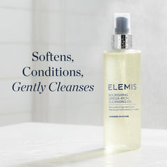 Elemis Nourishing Omega-Rich Cleansing Oil pump for even distribution during a soothing cleanse