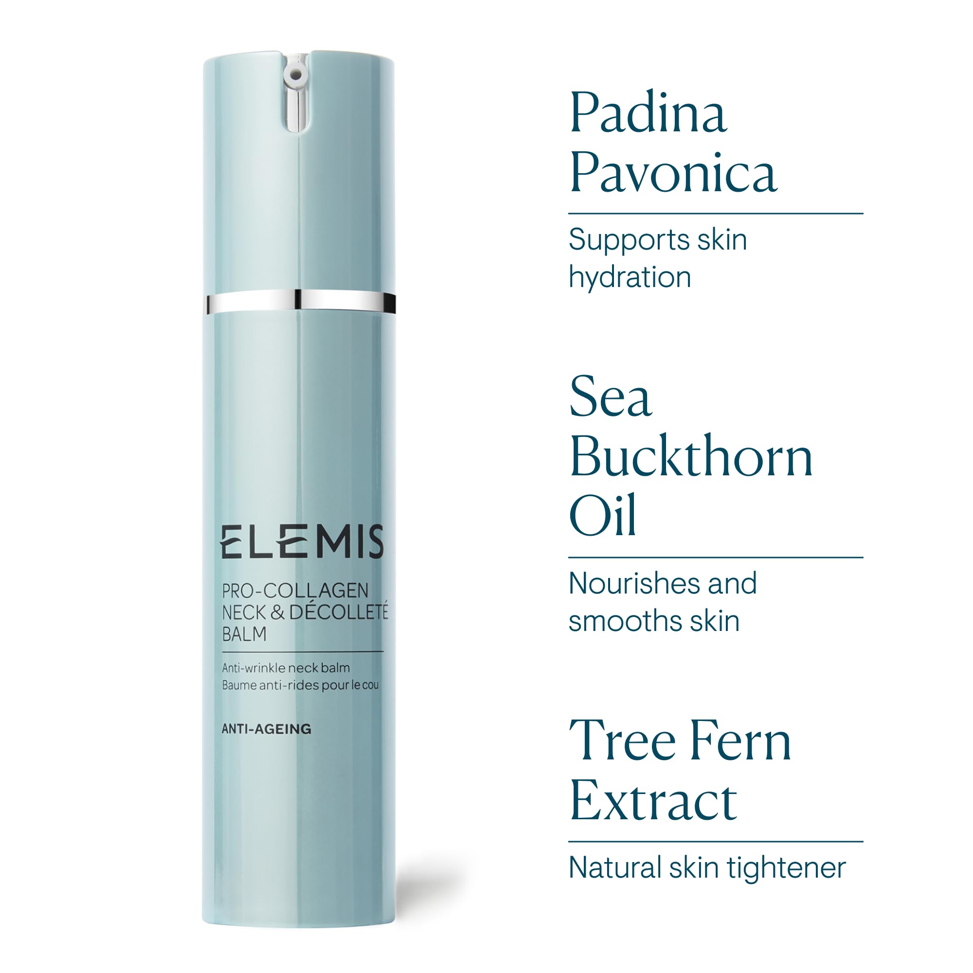ELEMIS packaging box communicates premium branding for a luxury skincare ritual.