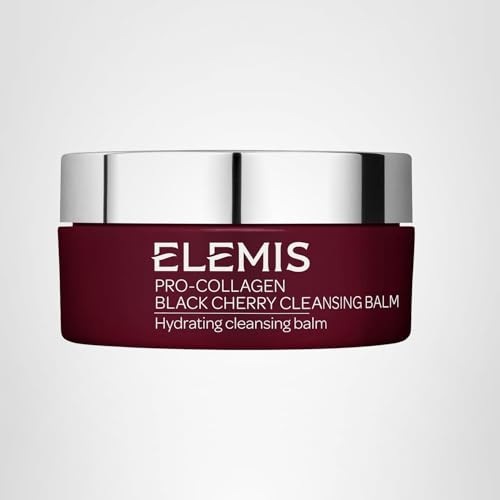 ELEMIS jar on vanity suggests daily or weekly cleansing ritual