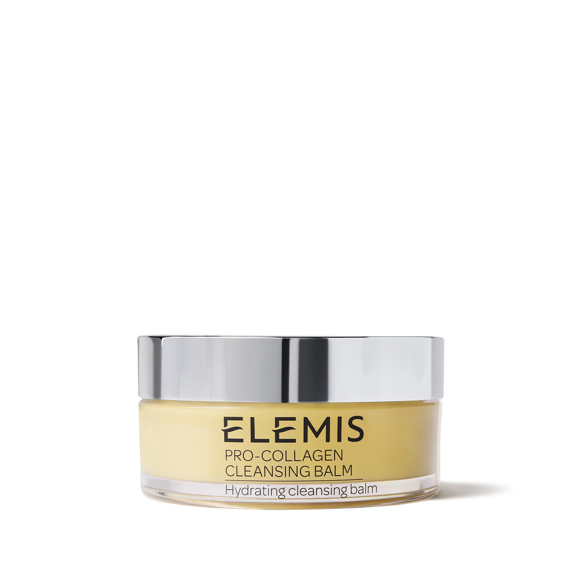 ELEMIS Pro-Collagen Cleansing Balm tub closeup shows rich texture for makeup removal