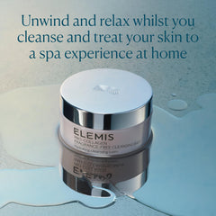 Elemis Pro-Collagen fragrance-free balm during makeup removal for clean, nourished skin.