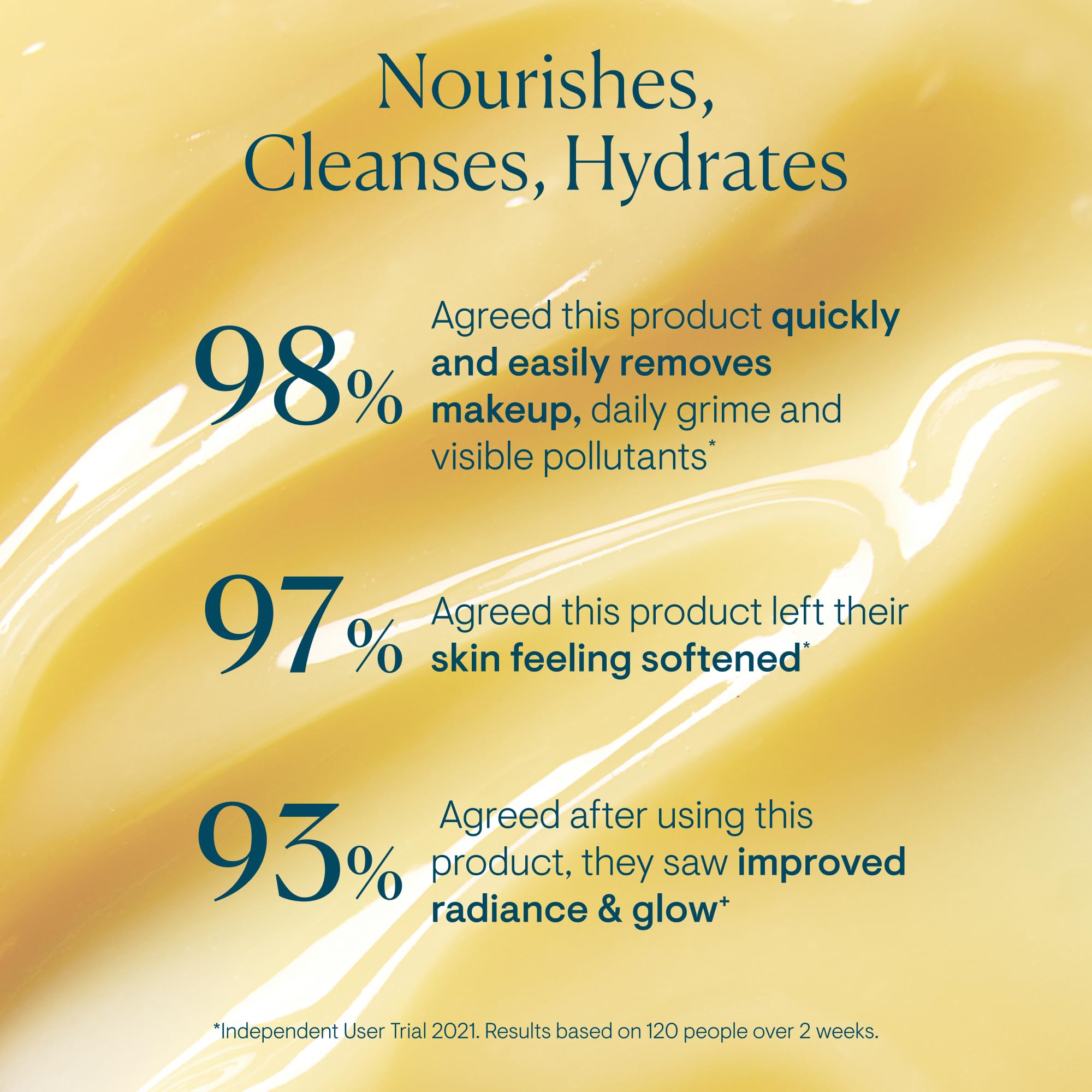 Elemis Pro-Collagen fragrance-free cleansing balm highlighting mineral oil-free formula.