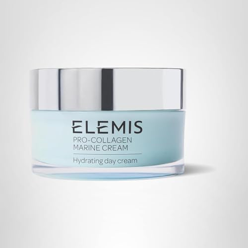 ELEMIS Pro-Collagen Marine Cream compact box-back view shows packaging and product details.