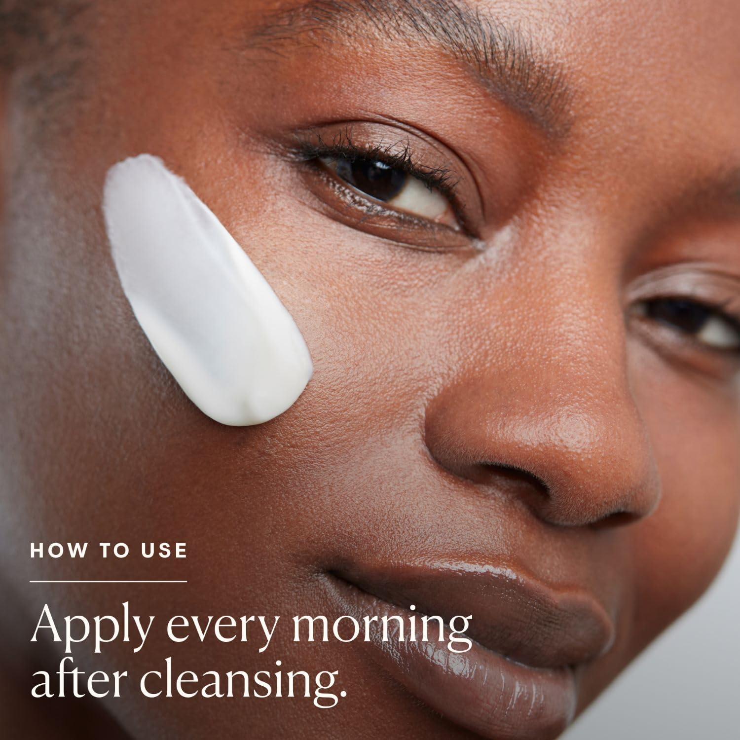 ELEMIS Pro-Collagen Marine Cream gel swirl conveys hydrating, smoothing potential on skin.