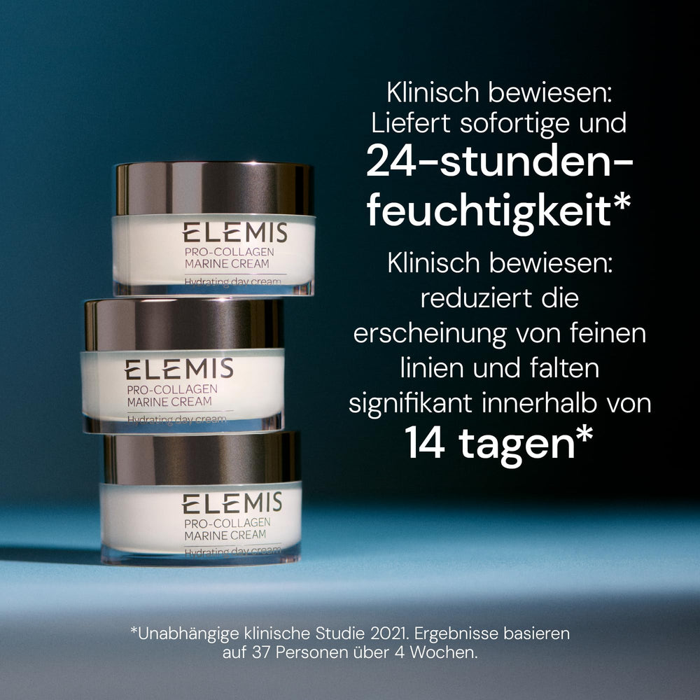 ELEMIS Pro-Collagen Marine Cream neck area demonstrates decollete care.