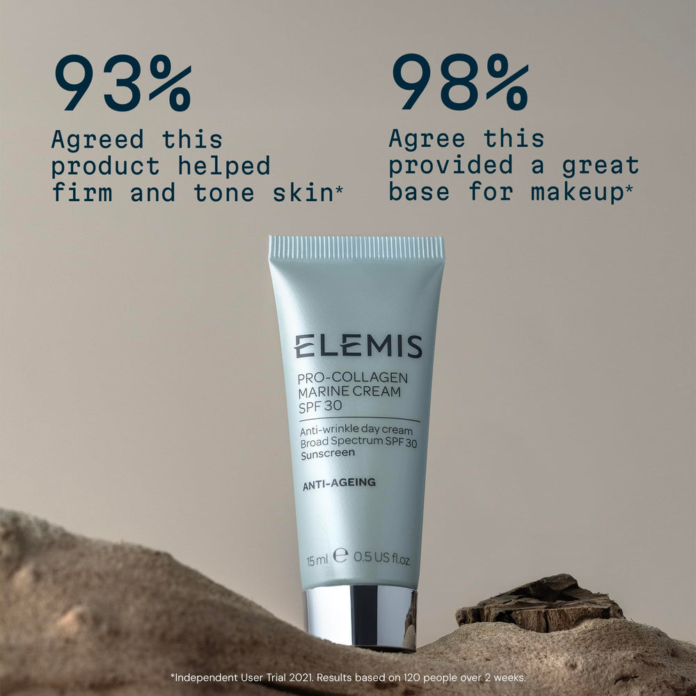 ELEMIS Pro-Collagen Marine Cream shown in morning skincare routine