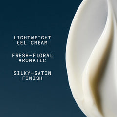 ELEMIS Pro-Collagen Marine Cream texture swatch demonstrates a light gel-cream blend.