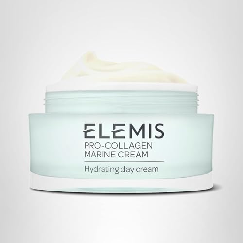 ELEMIS Pro-Collagen Marine Cream application on skin supports daily hydration.