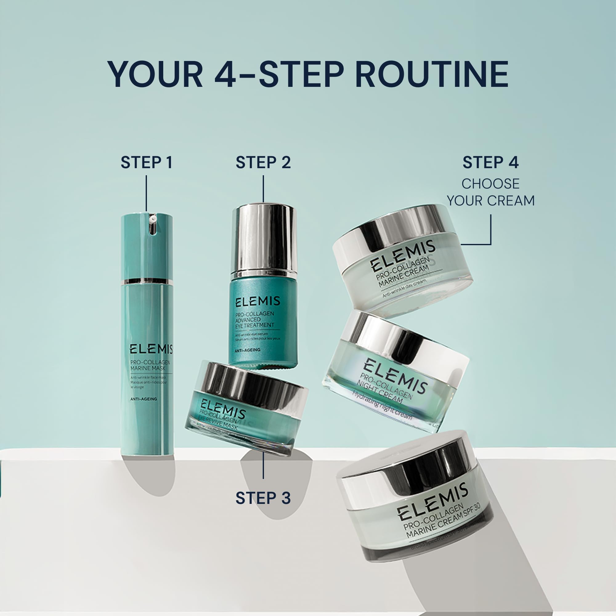 Elemis Pro-Collagen Marine Mask adaptogenic noni highlighting soothing balance