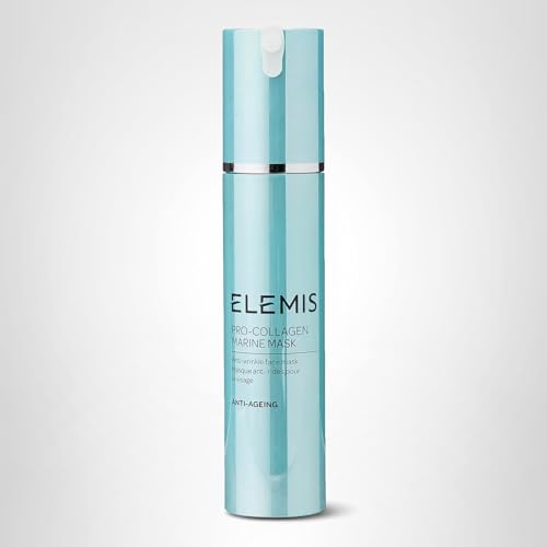 Elemis Pro-Collagen Marine Mask luxury packaging displayed for at home spa