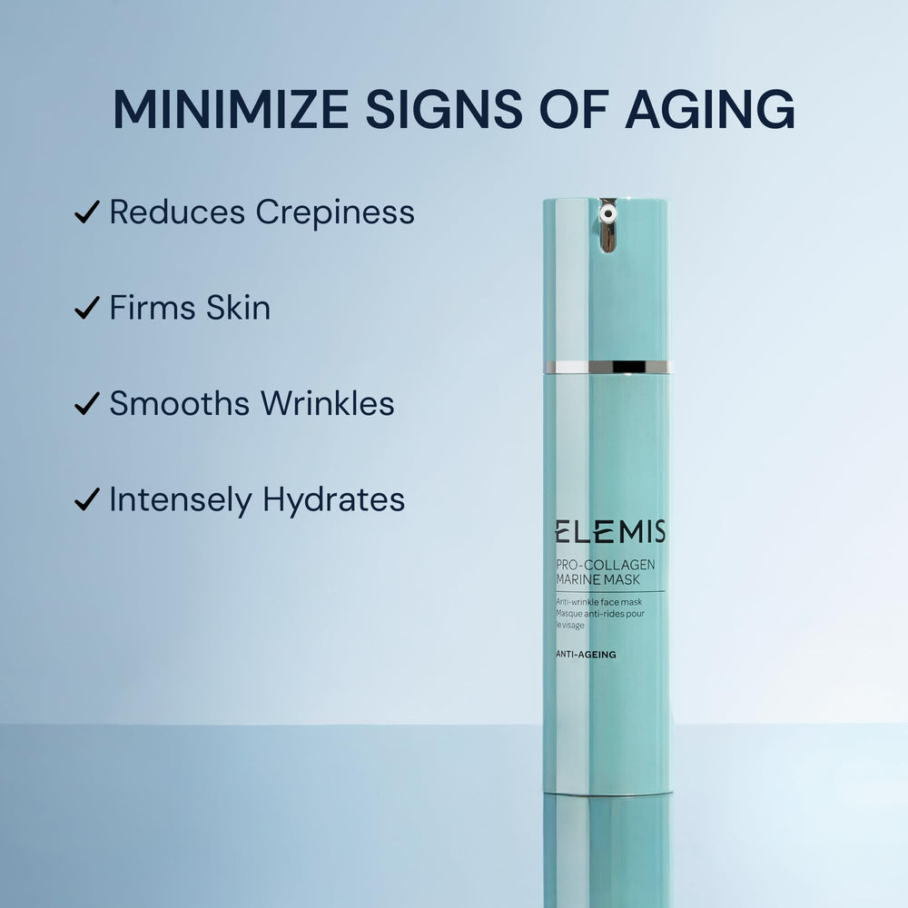 Elemis Pro-Collagen Marine Mask texture swatch for creamy hydration and glow