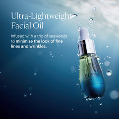 ELEMIS Pro-Collagen Marine Oil being applied shows quick absorption and nourishing feel.