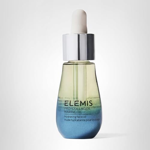ELEMIS Pro-Collagen Marine Oil soothing routine visuals support daily hydration.