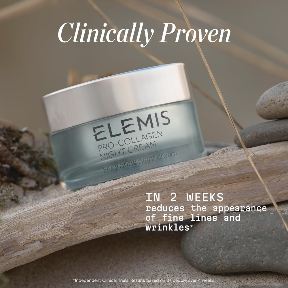 ELEMIS Pro-Collagen Night Cream gift box with premium packaging.